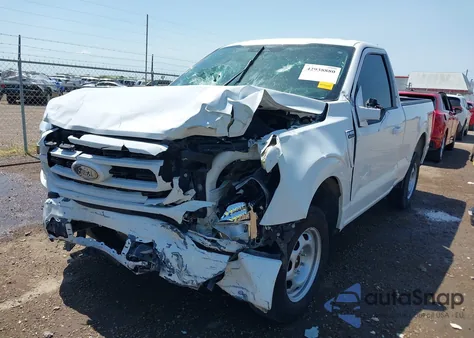 2022 Ford F-150 Xl z USA, uszkodzony, nr VIN 1FTMF1C59NKE48956